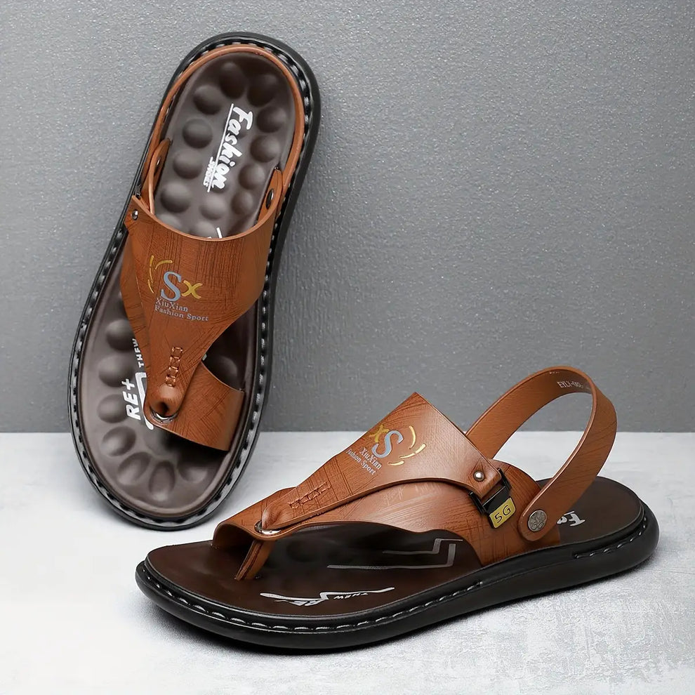 🌈 Air Walkers™- Premium Men's Sandals 🟤 | FLAT 45% Off 🔥