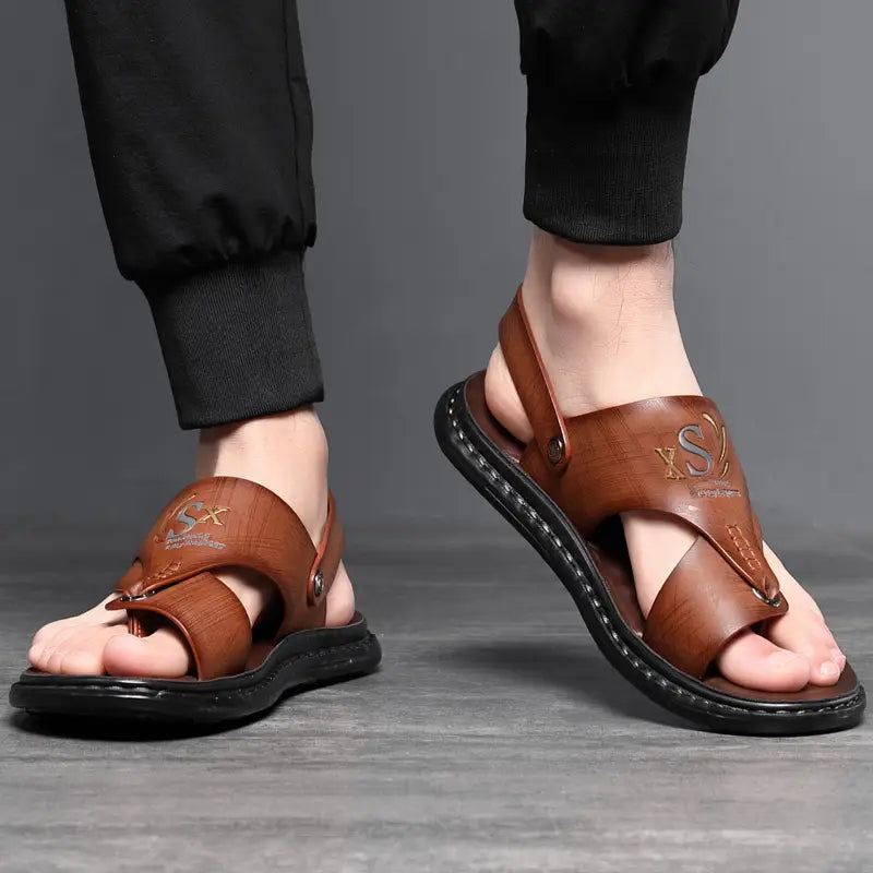 🌈 Air Walkers™- Premium Men's Sandals 🟤 | FLAT 45% Off 🔥