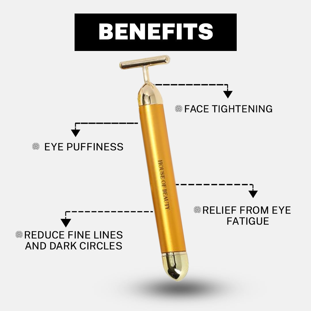 Viral 24K Premium Electric Face Massage Roller