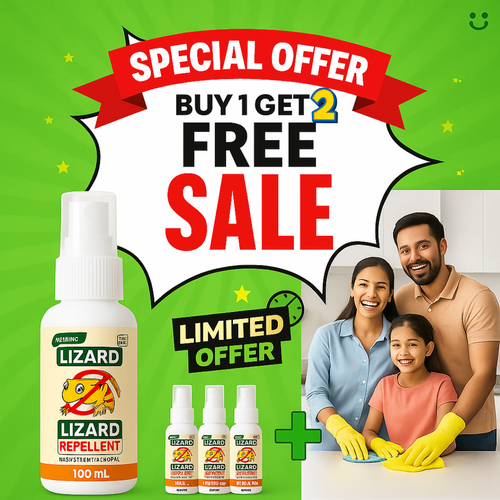 š„ BUY 1 GET 2 FREE š„ Lizard Repellent Spray - Safe, Effective Lizard Protection