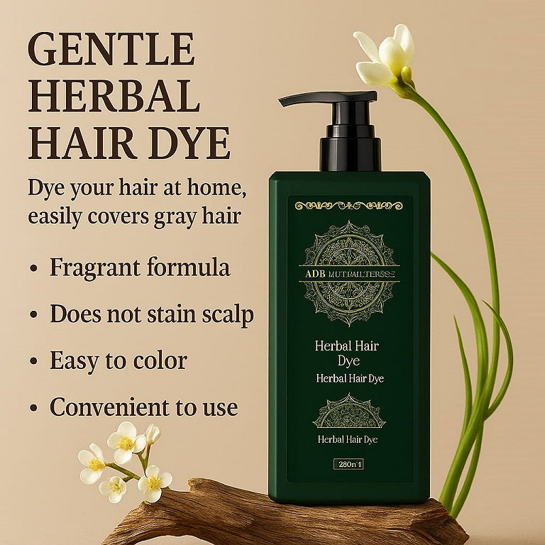 Korean 3 in 1 Herbal hair dye shampoo