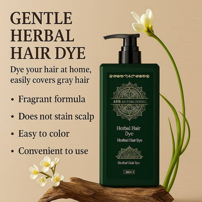 Korean 3 in 1 Herbal hair dye shampoo