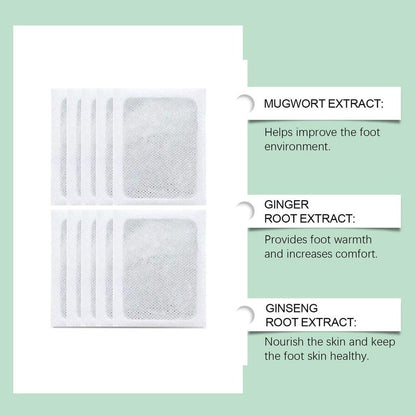 100% Merbal & Gentle Ingredient Detox Foot Pads