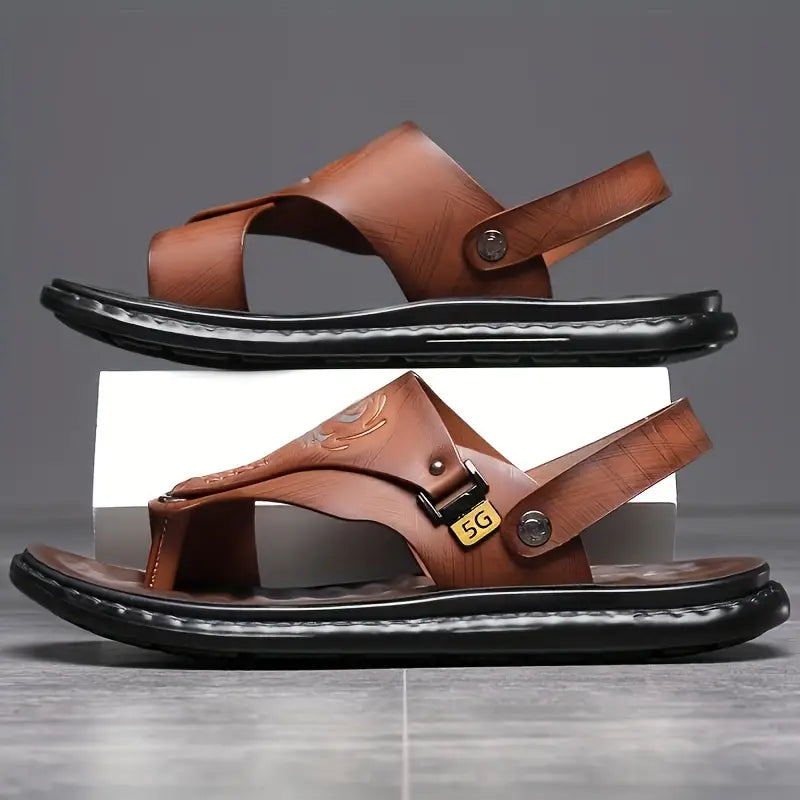 🌈 Air Walkers™- Premium Men's Sandals 🟤 | FLAT 45% Off 🔥
