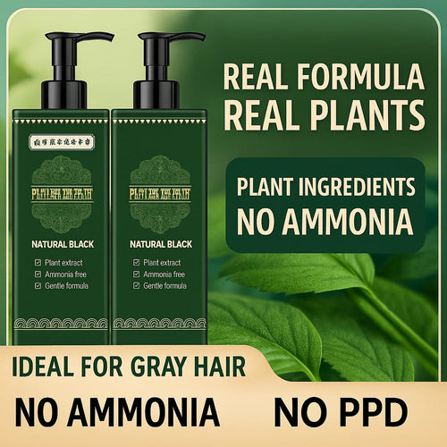 Korean 3 in 1 Herbal hair dye shampoo