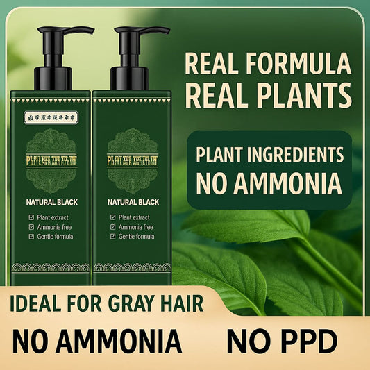 Korean 3 in 1 Herbal hair dye shampoo