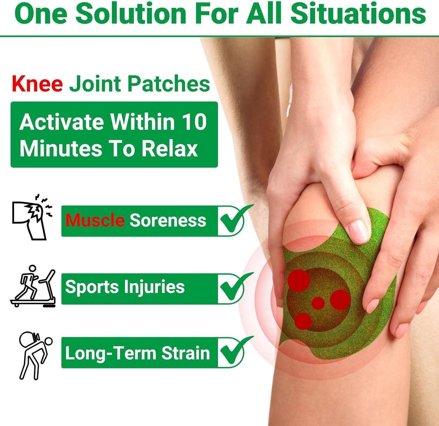 HealPatch™ - Natural Knee Pain Relief Patches 🌿🦵(Buy 5 Get 5 Free🔥🔥)