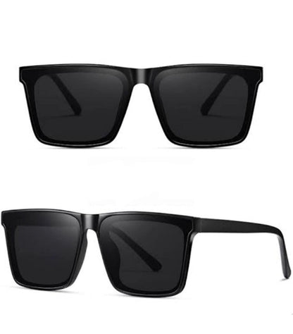 Everlly Phantom Men's Square Sunglasses