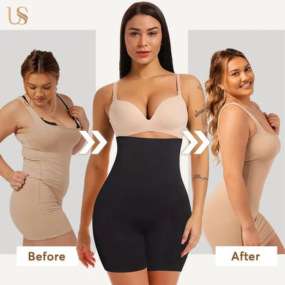 4-in-1 Shaper - Quick Slim Shaper for Tummy, Thighs, Hips, Back [COOL & BREATHABLE]