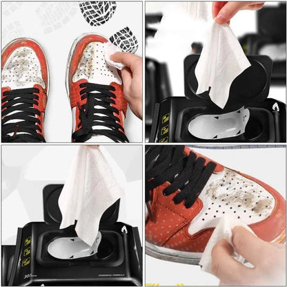 Natural Sneaker & Shoe Cleaner Wipes (1 Pack = 80 Pieces)