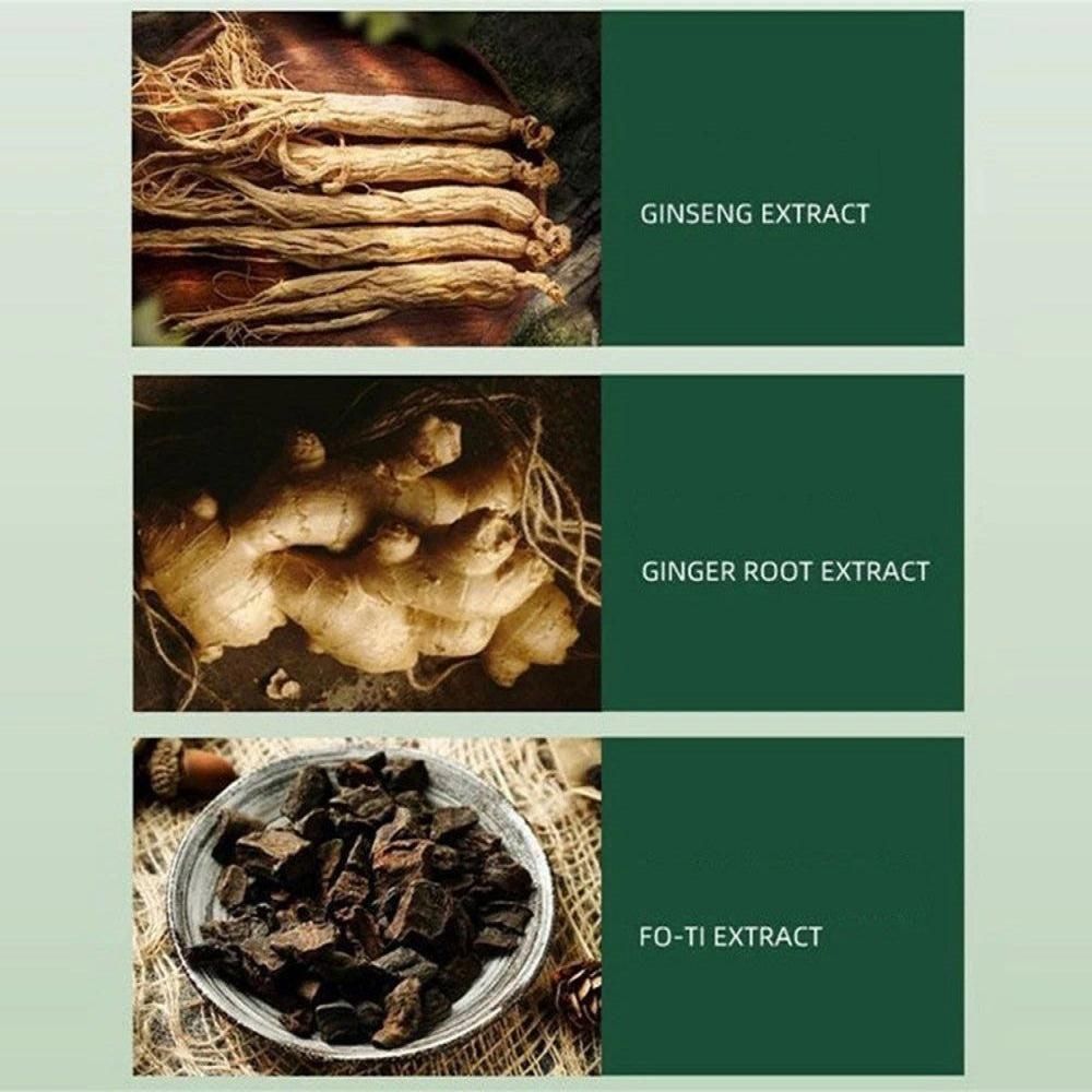 Korean 3 in 1 Herbal hair dye shampoo