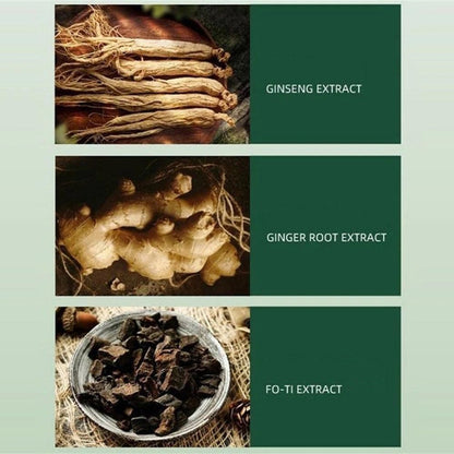 Korean 3 in 1 Herbal hair dye shampoo