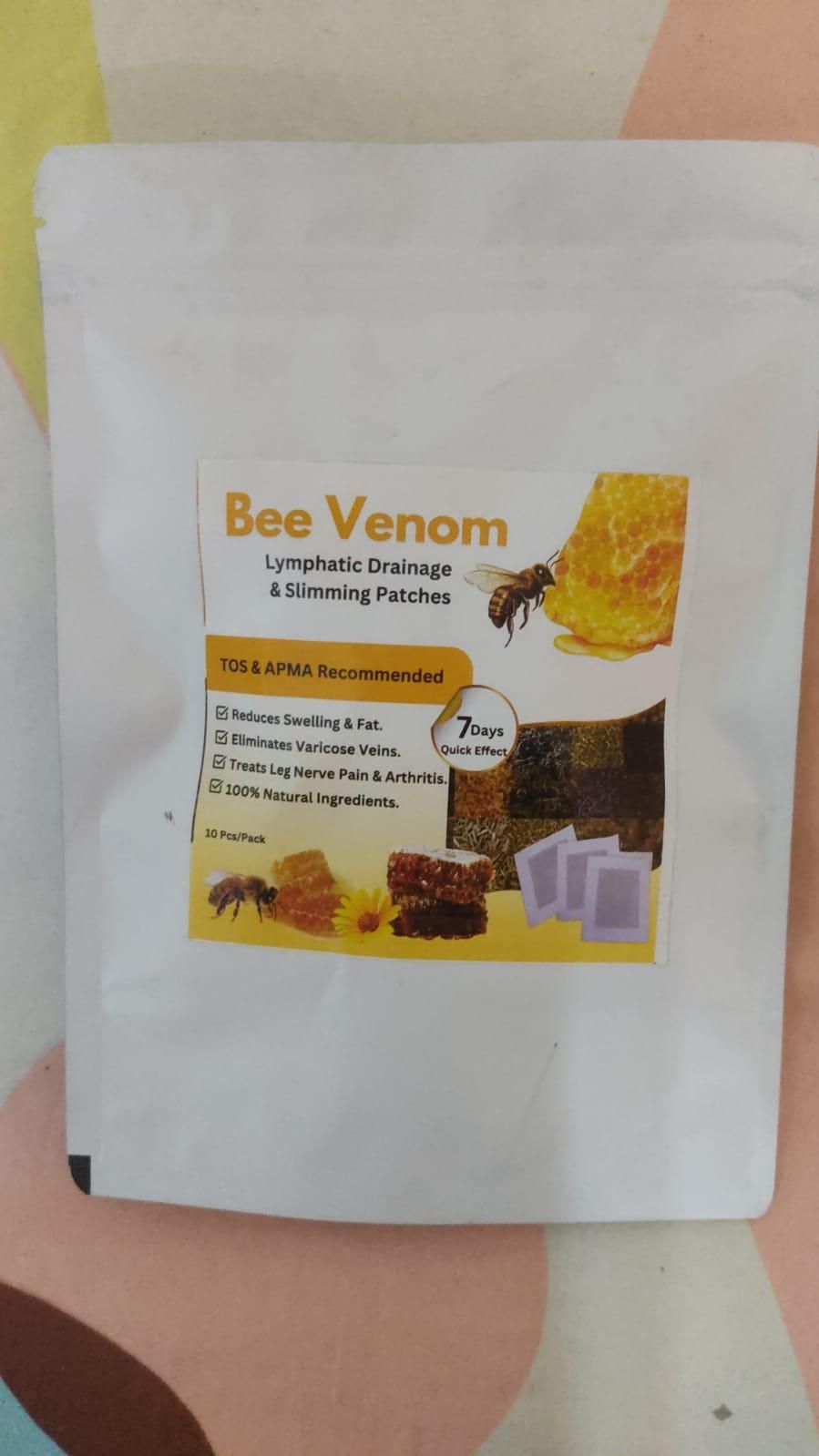 Bee Venom Lymphatic Drainage & Slimming Foot Patches 🌿👣