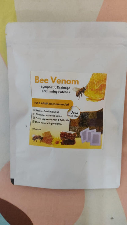 Bee Venom Lymphatic Drainage & Slimming Foot Patches 🌿👣