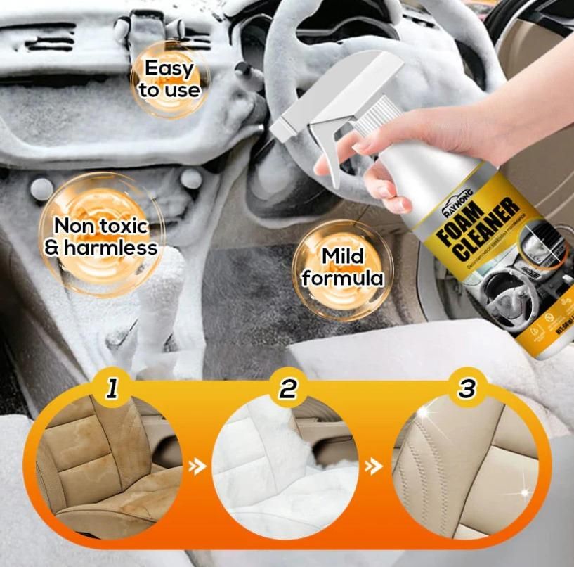 Multi-Purpose Foam Cleaner - Quick & Powerful Clean