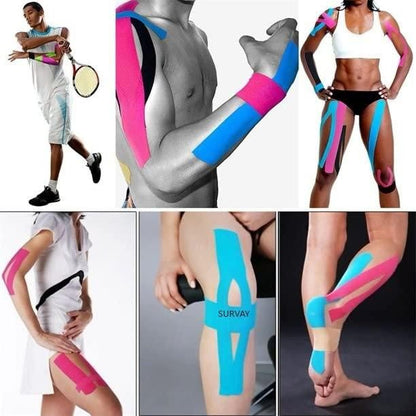 Kinesiology Tape for Muscle Pain Relief