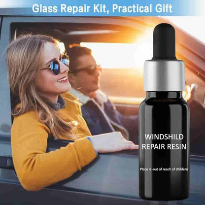 CrackShield™ - Nano Glass Crack Repair Kit for Cars & Phones (Buy 1 Get 1 Free🔥🔥)