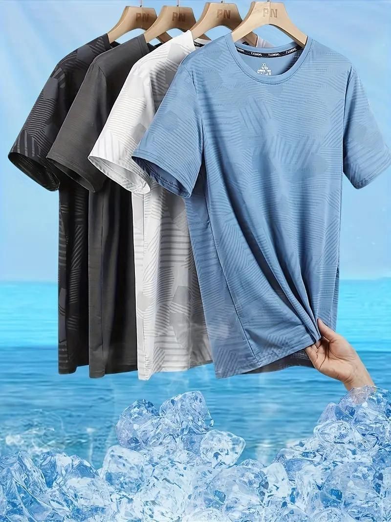Men's Round Neck T-Shirt Buy 1 Get 3 Free