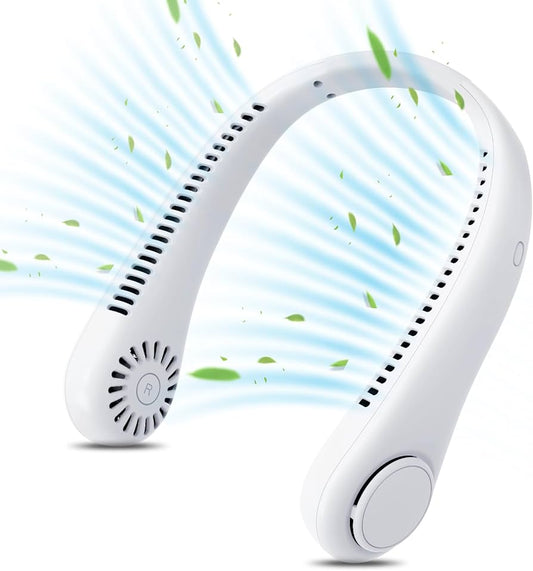 Portable Bladeless Hanging Rechargeable Neck Fan