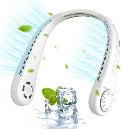 Portable Bladeless Hanging Rechargeable Neck Fan