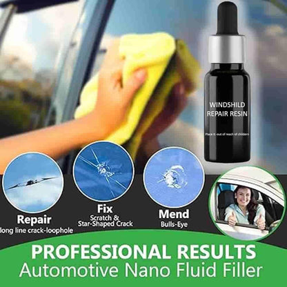CrackShield™ - Nano Glass Crack Repair Kit for Cars & Phones (Buy 1 Get 1 Free🔥🔥)