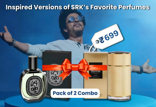 Inspired Perfume Combo: Tam Dao & Icon Elite used by the King of Bollywood, SRK