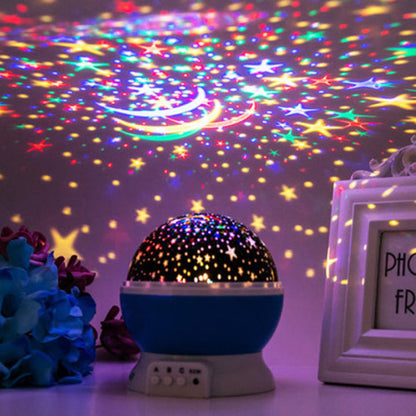 Star Master Dream Color Changing Rotating Projection Lamp