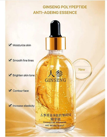 Ginseng Gold Polypeptide Anti-Ageing Serum | Skin Firming & Hydrating (Pack of Buy 1 Get 1)