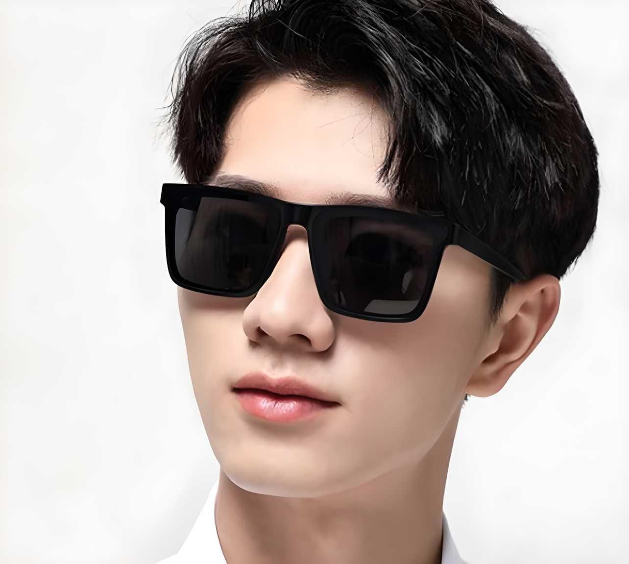 Everlly Phantom Men's Square Sunglasses