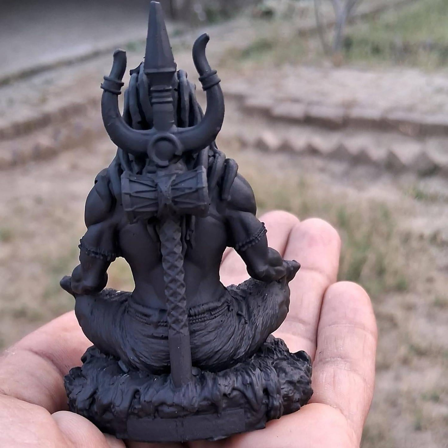 Adiyogi Meditaion Statue for Car Dashboard and Table Decor