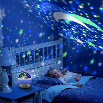 Star Master Dream Color Changing Rotating Projection Lamp