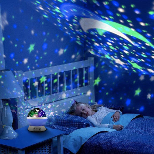 Star Master Dream Color Changing Rotating Projection Lamp
