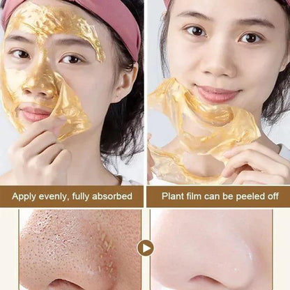 VenomGlow™ - Retinol Infusion Snake Venom Gold Mask 🐍✨