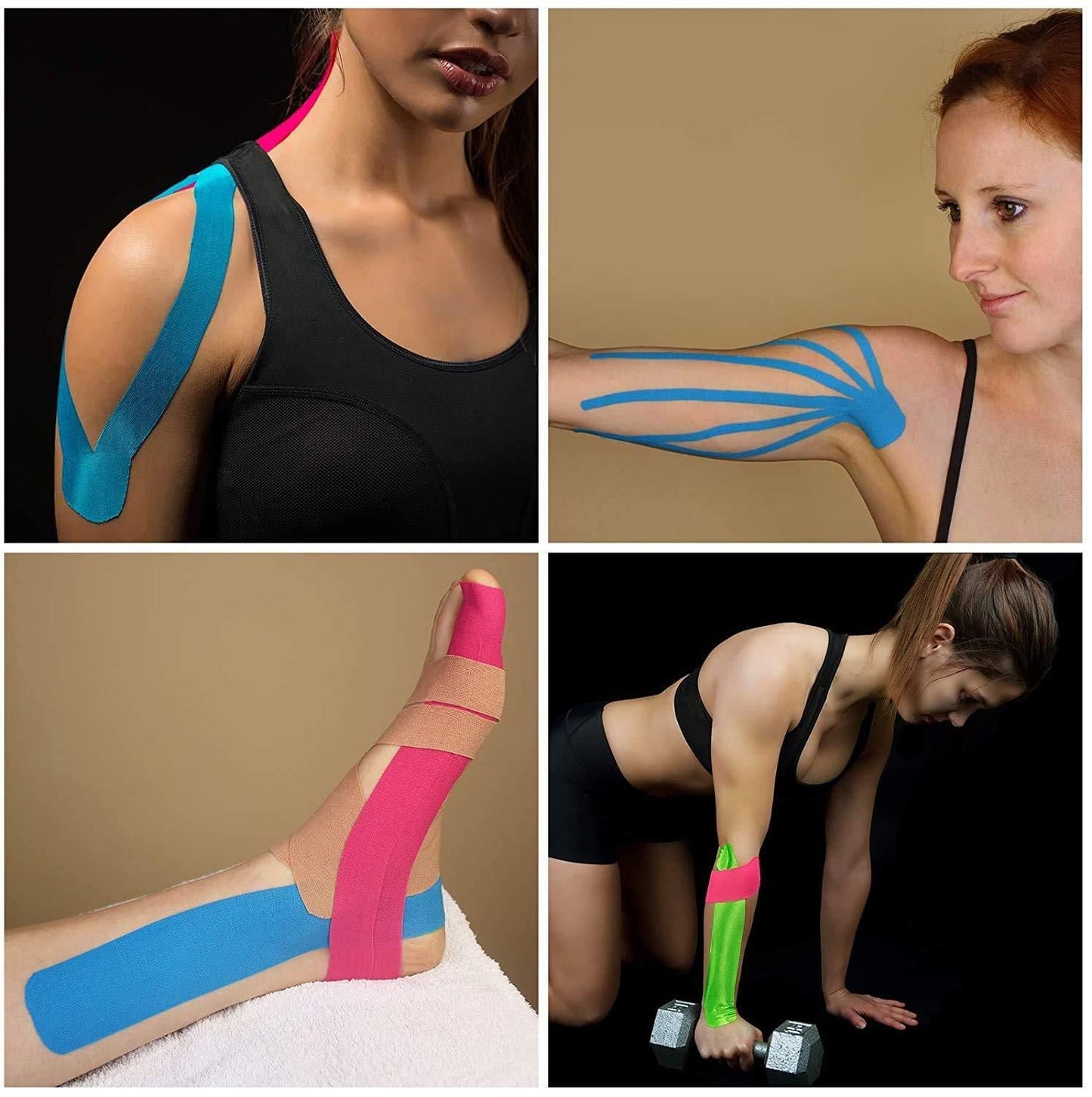 Kinesiology Tape for Muscle Pain Relief