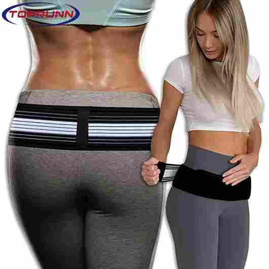 Sacroiliac SI Joint Hip Belt – Relief For Sciatica & Lower Back Pain | Anti-Slip