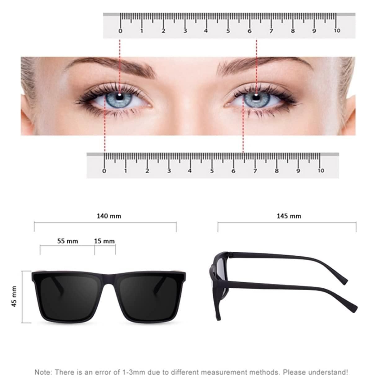Everlly Phantom Men's Square Sunglasses