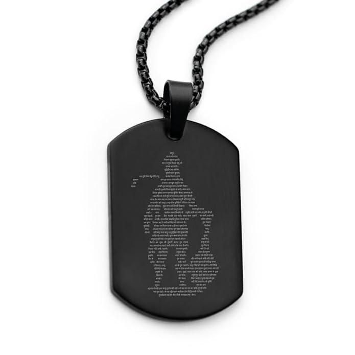 Hanuman Chalisha Pendant with Chain