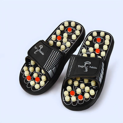 Acupressure Foot Massager Slippers Combo with FREE Guide | Pain Relief, Stress Relief | Total Wellness Combo for Men & Women