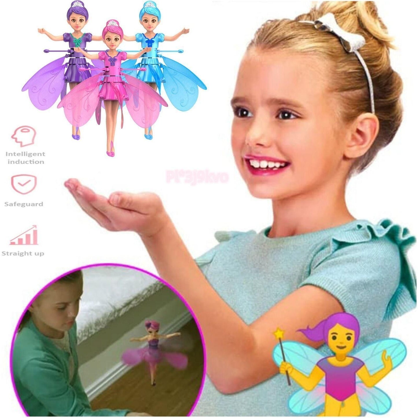 AirPixie - Magic Hand-Controlled Flying Fairy Doll