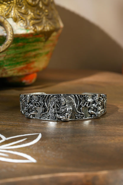 Silver Shiva Bracelet - Get Mahadev's Blessing and Strength