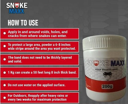 Powerful Snake Repellent Powder