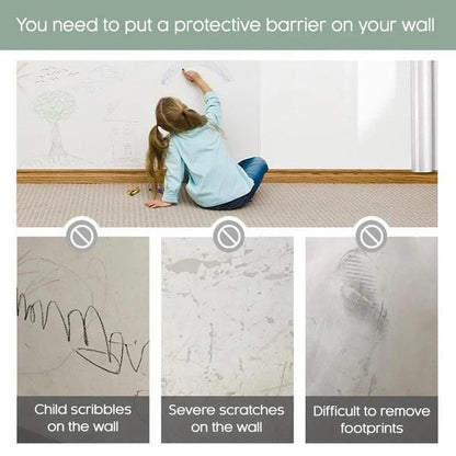 Self-Adhesive Transparent Electrostatic Wall Protection Film (Buy 1 Get 1 Free 😍 )