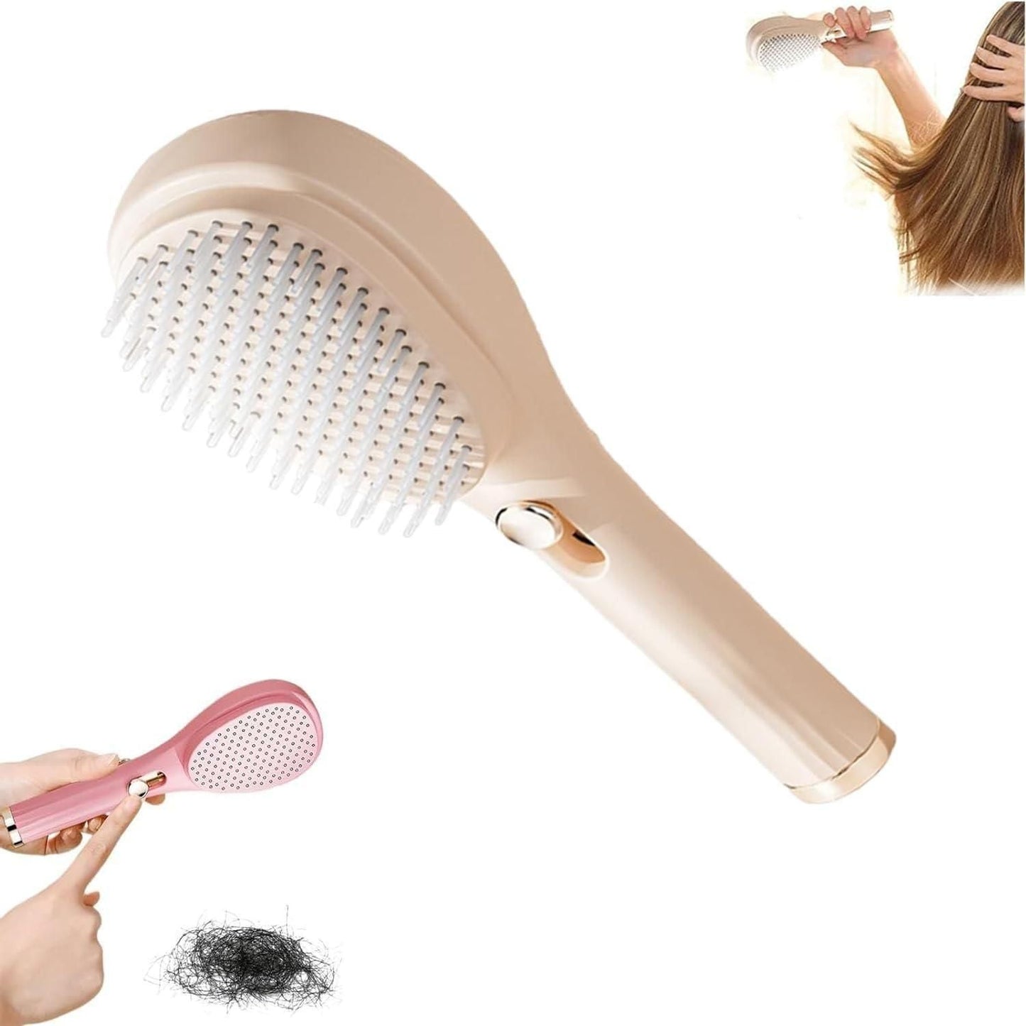 ✨ Scalp Massage Comb – Effortless Cleaning &amp; Styling! ✨