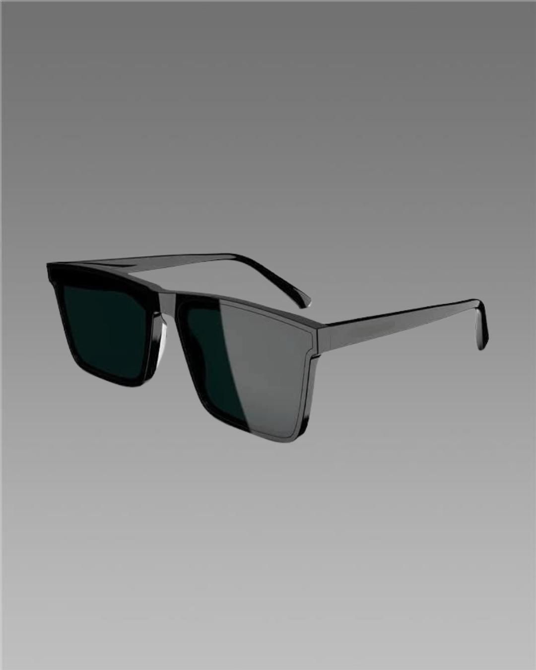 Everlly Phantom Men's Square Sunglasses