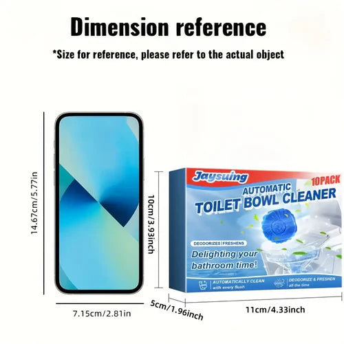 Automatic Toilet Bowl Cleaner ( Buy 1 Get 29 Free ) 30pcs box