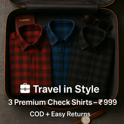 Shirt Checks (Buy 1 Get 2 Free 🔥🔥)