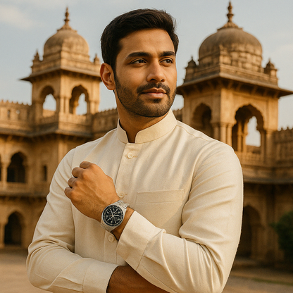 Luxury Silver Stainless Watch