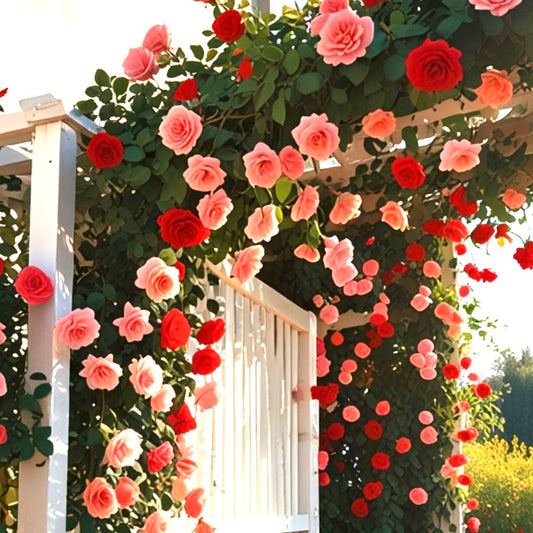 Mixed Color Climbing Rose (UK Imported)