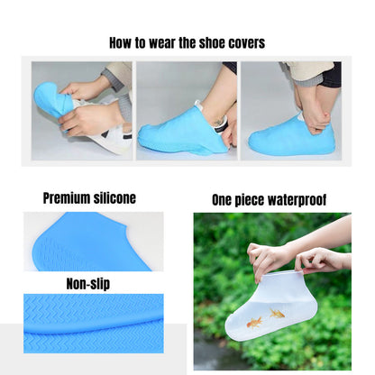 Reusable Silicone Boot and Shoe Covers