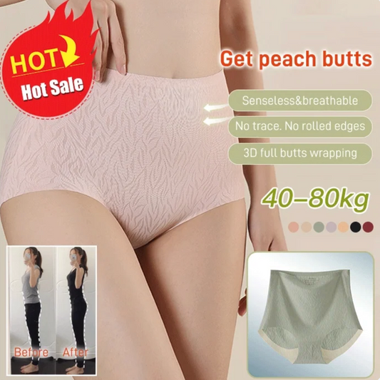 Ultrasoft Tummy Control & Hip Lifting Seamless Underwear For Women - Multicolor [ Pack Of 4 ]